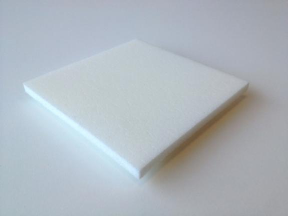 2-A Density Volara - 1/4 Thick Closed Cell Foam (WHITE)